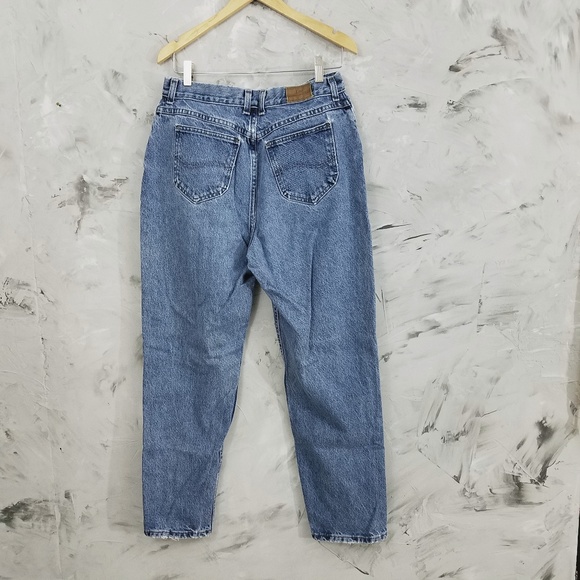 LEE 80's Vintage Loose Grunge Denim Blue Jeans - Picture 3 of 8